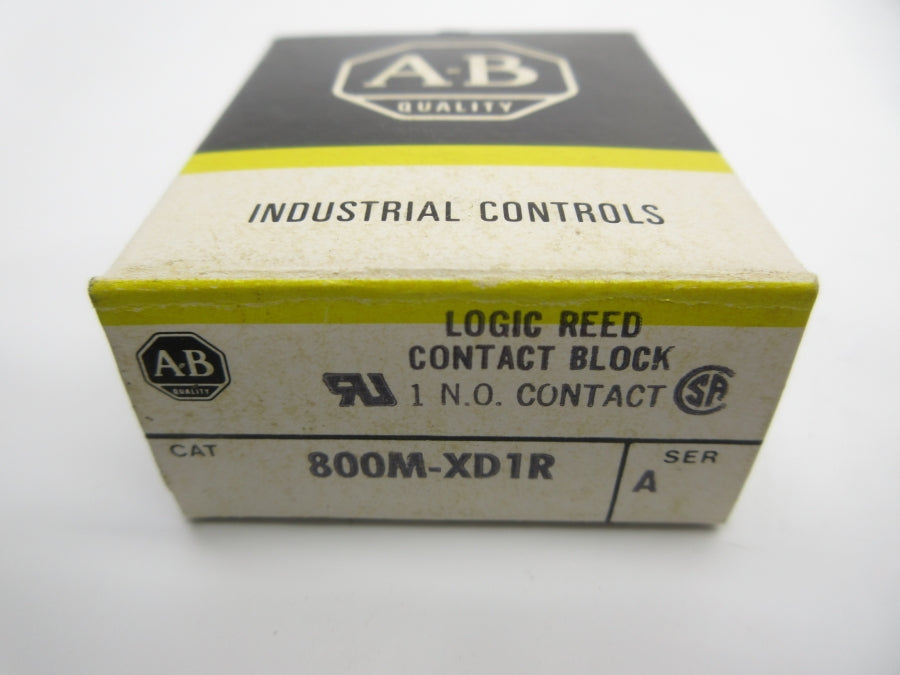 ALLEN BRADLEY 800M-XD1R SER. A (BK/YL) NSMP
