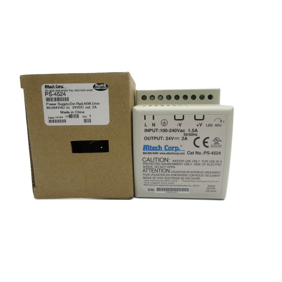 ALTECH PS-4524 100-240VAC 1.5A NSMP