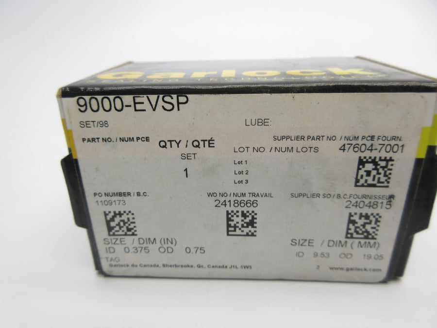 GARLOCK 9000-EVSP NSMP
