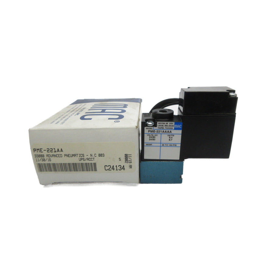 MAC PME-221AAAA 24V 25-150PSI NSMP