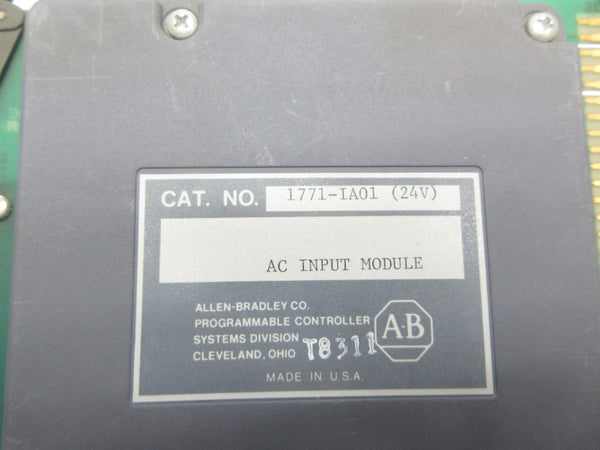 ALLEN BRADLEY 1771-IA01 24V UNMP