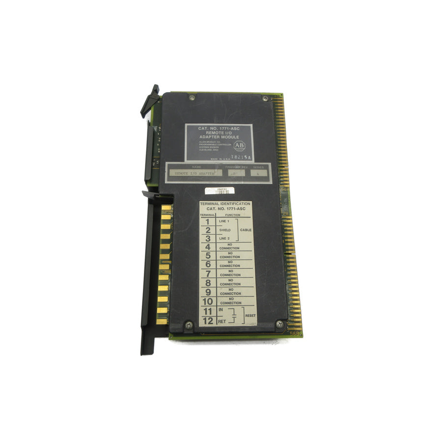 ALLEN BRADLEY 1771-ASC SER. A F/W E UNMP