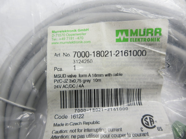 MURR ELEKTRONIK 7000-18021-2161000 24VAC/DC 4A NSMP