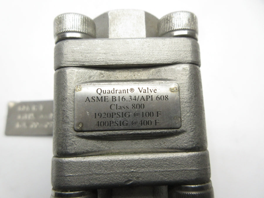 QUADRANT VALVE 800 1920PSI NSNP