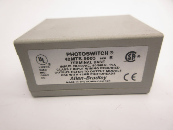 INDUSTRIAL SPARE PART 42MTB-5003 SER. B 20-30VAC NSNP