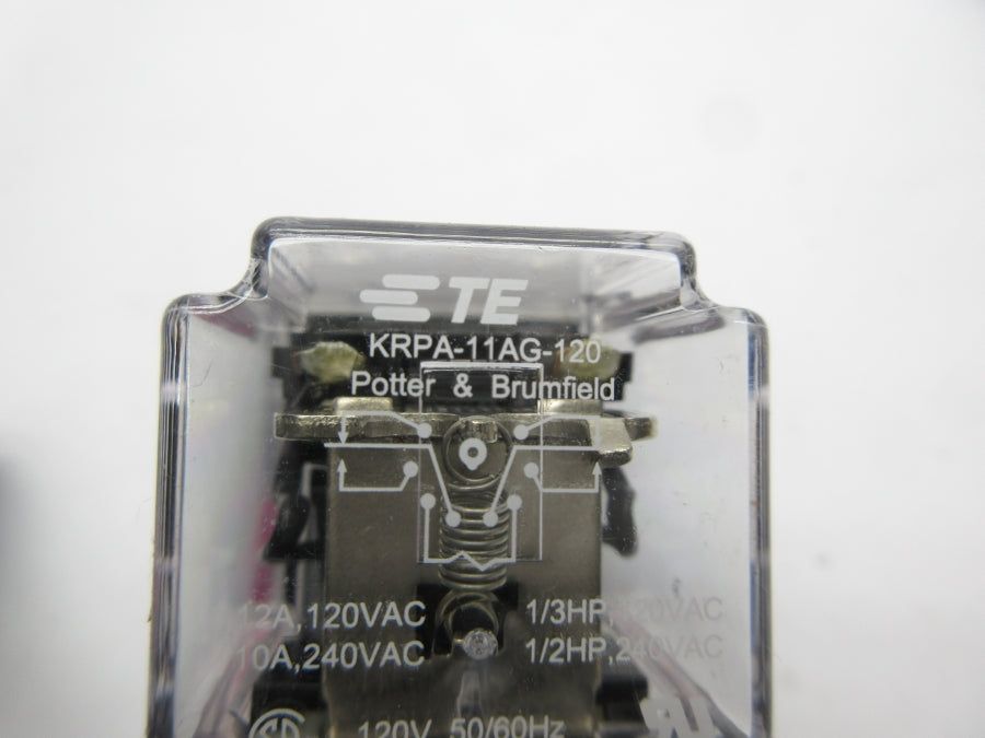 TE KRPA-11AG-120 120VAC 12A NSNP