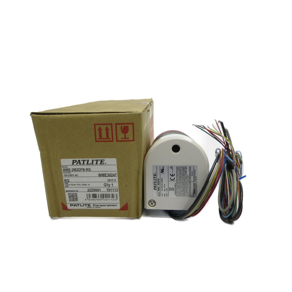 PATLITE WME-2M2DFB-RG 100-240VAC NSMP