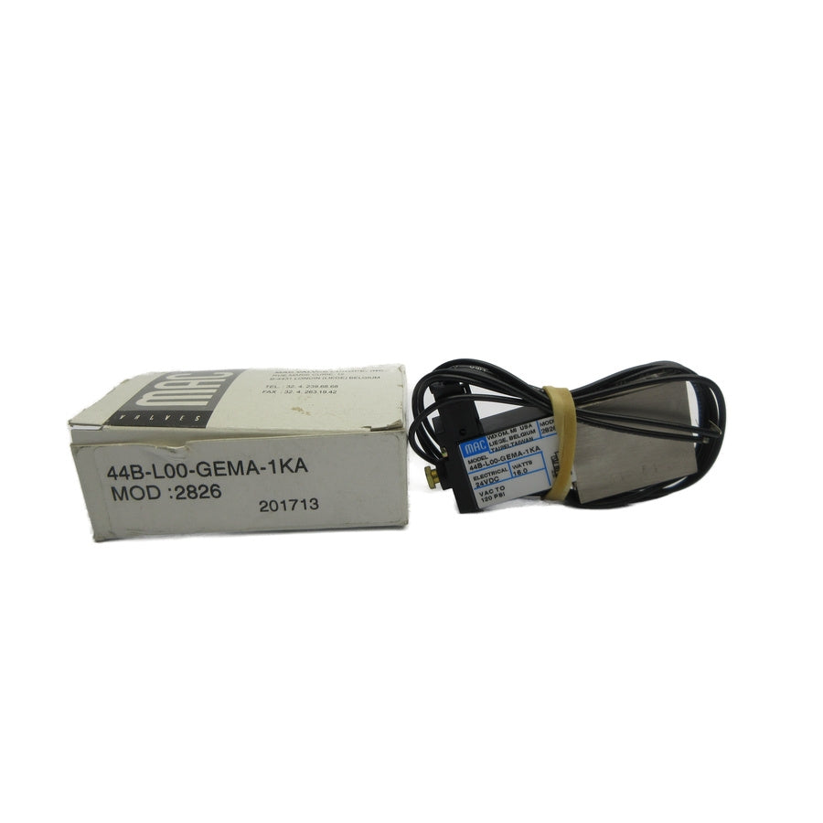 MAC 44B-L00-GEMA-1KA 24VDC 120PSI NSMP