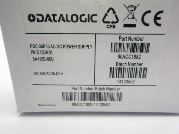DATALOGIC 90ACC1882 PG5-05P55 100-240VAC NSMP