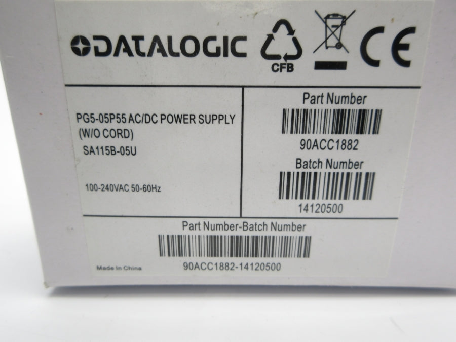 DATALOGIC 90ACC1882 PG5-05P55 100-240VAC NSMP