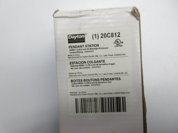 DAYTON 20C812 NSMP