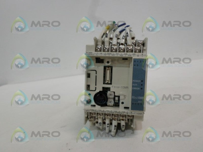 MITSUBISHI FX1S-10MR PROGRAMMABLE CONTROLLER (AS PICTURED) UNMP