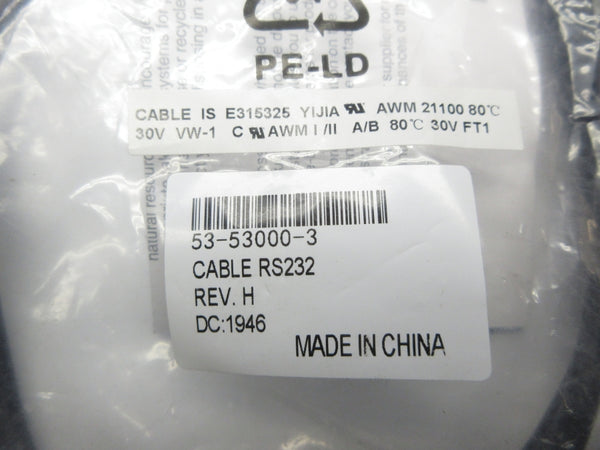CONNECTOR CABLE 53-53000-3 REV. H NSMP