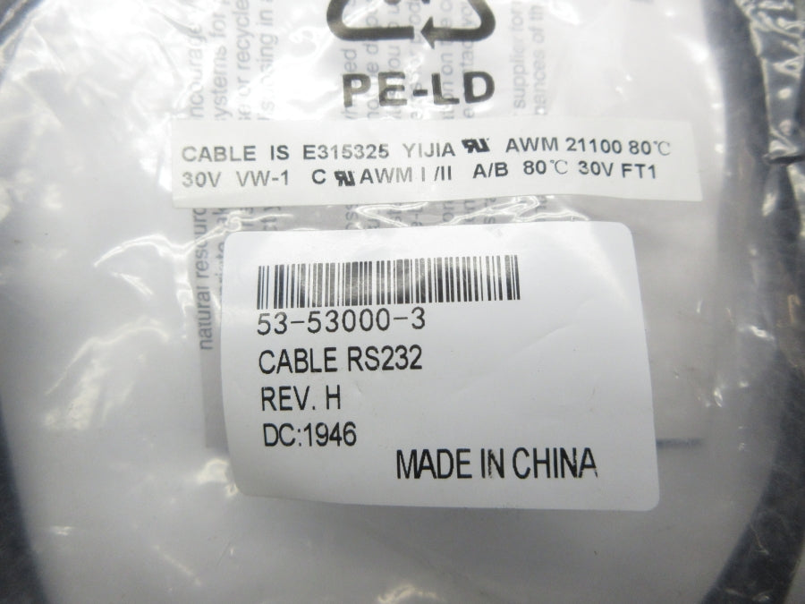 CONNECTOR CABLE 53-53000-3 REV. H NSMP