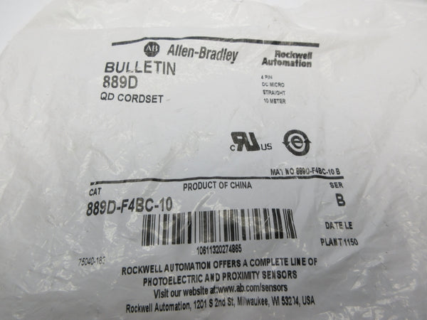 INDUSTRIAL SPARE PART 889D-F4BC-10 SER. B NSMP
