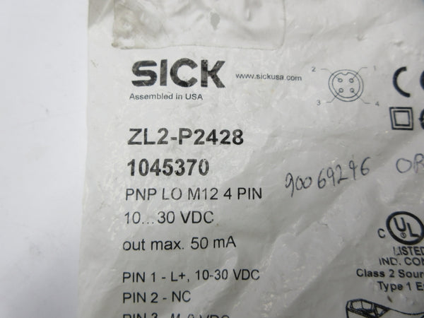 SICK ZL2-P2428 1045370 10-30VDC NSMP