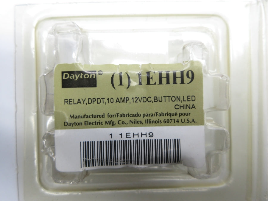 DAYTON 1EHH9 12VDC 10A NSMP