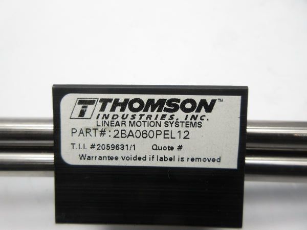 THOMSON INDUSTRIES 2BA060PEL12 NSNP