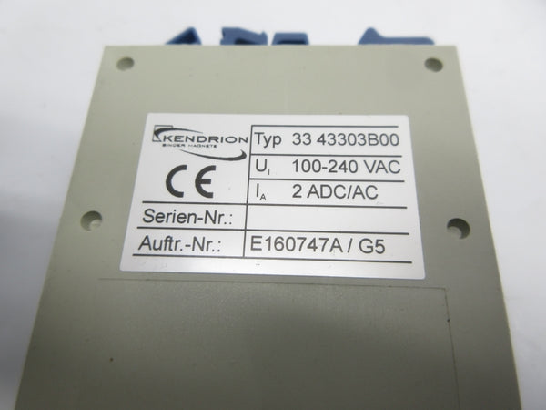 KENDRION 3343303B00 100-240VAC NSNP