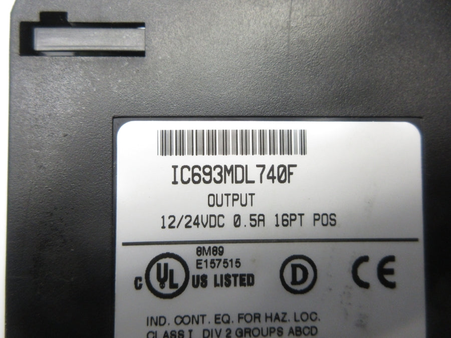 FANUC IC693MDL740F 12/24VDC 0.5A (NO DOOR) UNMP
