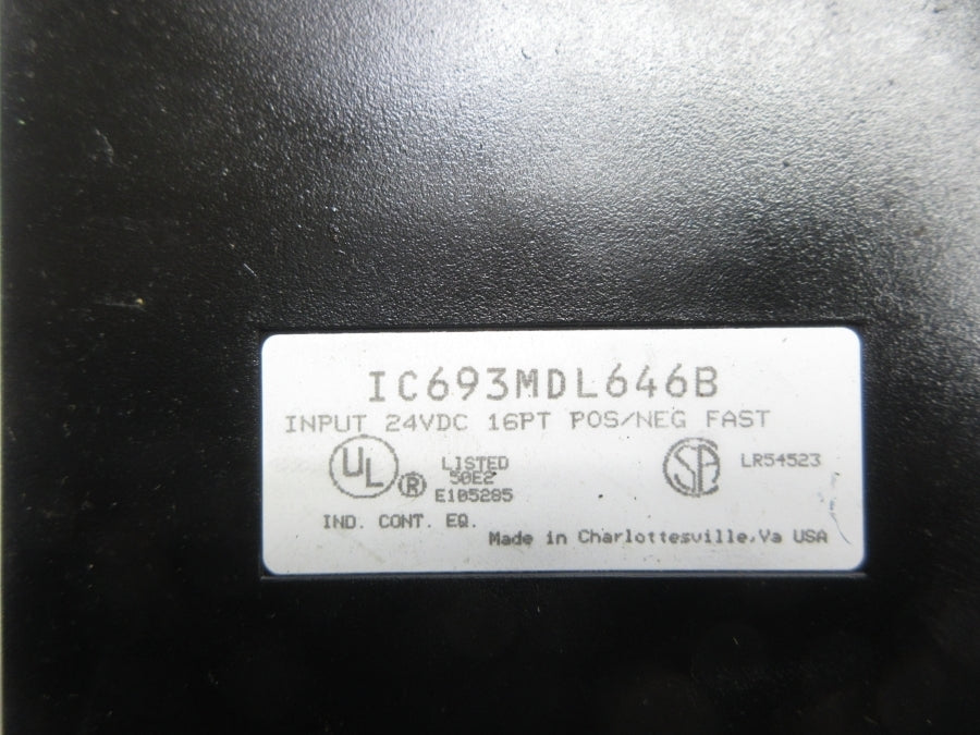 GE FANUC IC693MDL646B 24VDC (NO DOOR) UNMP