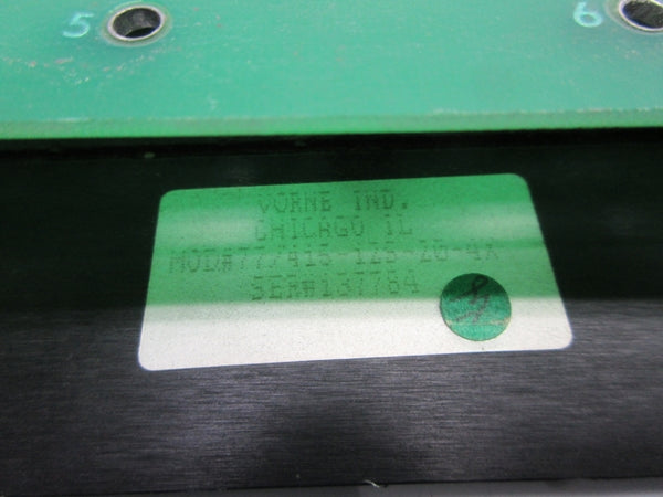 VORNE INDUSTRIES 77/415-125-20-4X UNMP