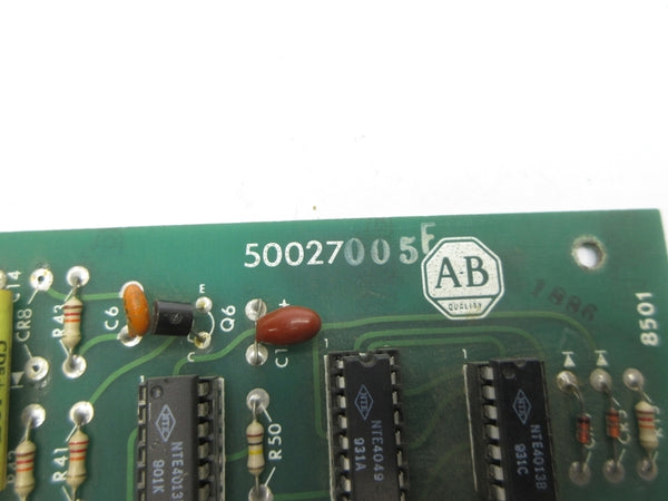 INDUSTRIAL SPARE PART 50027005F UNMP