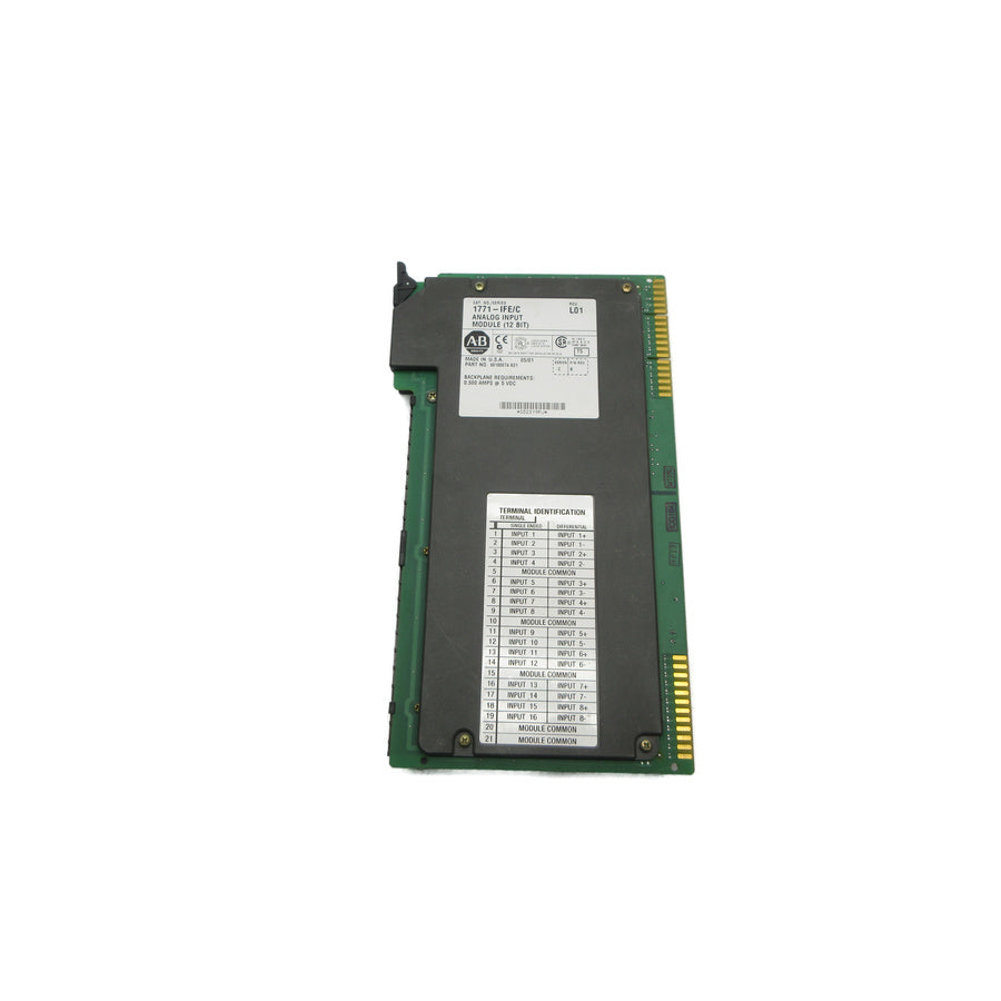 ALLEN BRADLEY 1771-IFE SER. C F/W B REV. L01 UNMP