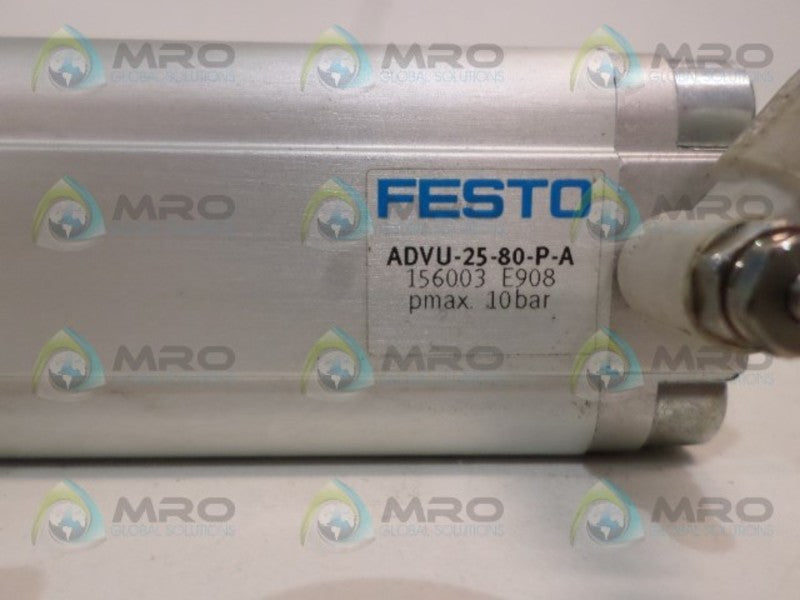 FESTO ADVU-25-80-P-A CYLINDER UNMP