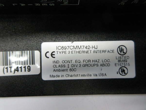 GE FANUC IC697CMM742-HJ NSNP