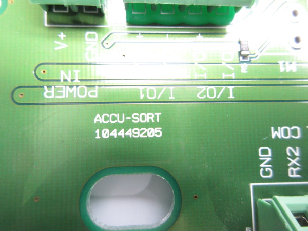 ACCU-SORT 0104449503 REV. 2 NSNP