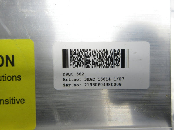 ABB DSQC562 3HAC16014-1/07 (AS PICTURED) NSNP