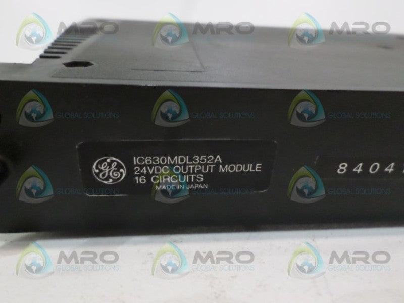 GENERAL ELECTRIC IC630MDL352A OUTPUT MODULE UNMP