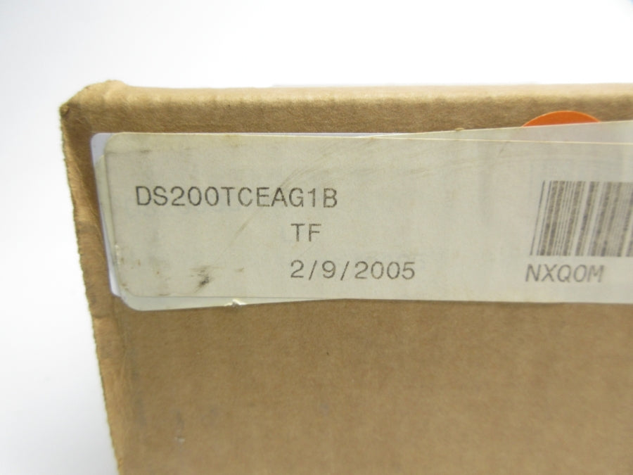 GENERAL ELECTRIC DS200TCEAG1BTF NSMP
