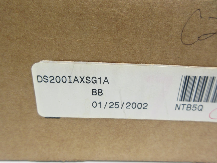 GENERAL ELECTRIC DS200IAXSG1ABB NSMP