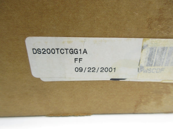 GENERAL ELECTRIC DS200TCTGG1AFF NSMP