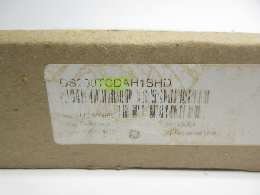 GENERAL ELECTRIC DS200TCDAH1BHD NSMP