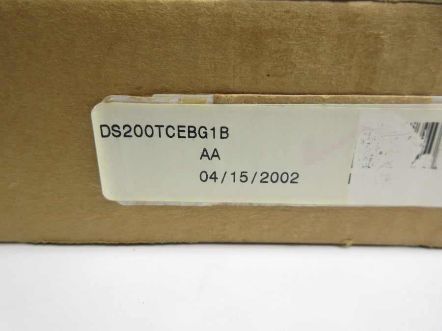GENERAL ELECTRIC DS200TCEBG1BAA NSMP