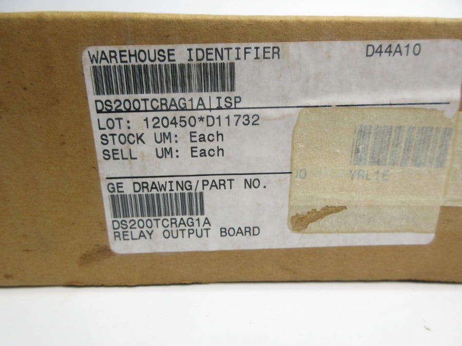 GENERAL ELECTRIC DS200TCRAG1ACC NSMP