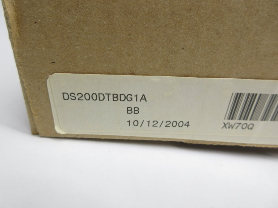 GENERAL ELECTRIC DS200DTBDG1ABB NSMP