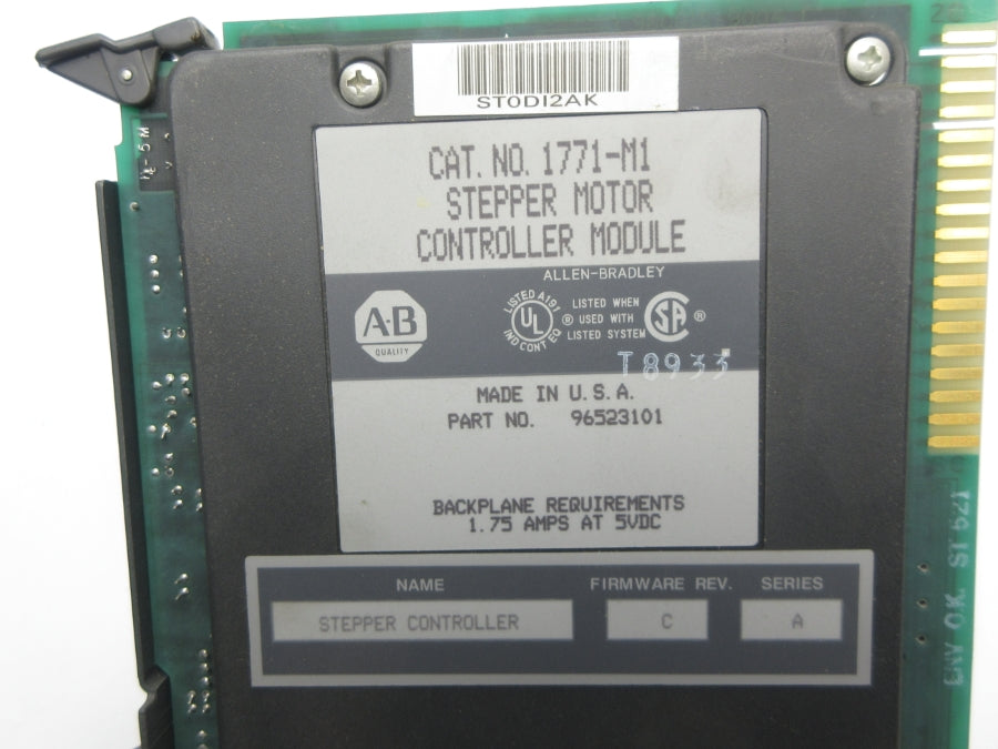 ALLEN BRADLEY 1771-M1 SER. A F/W C NSNP