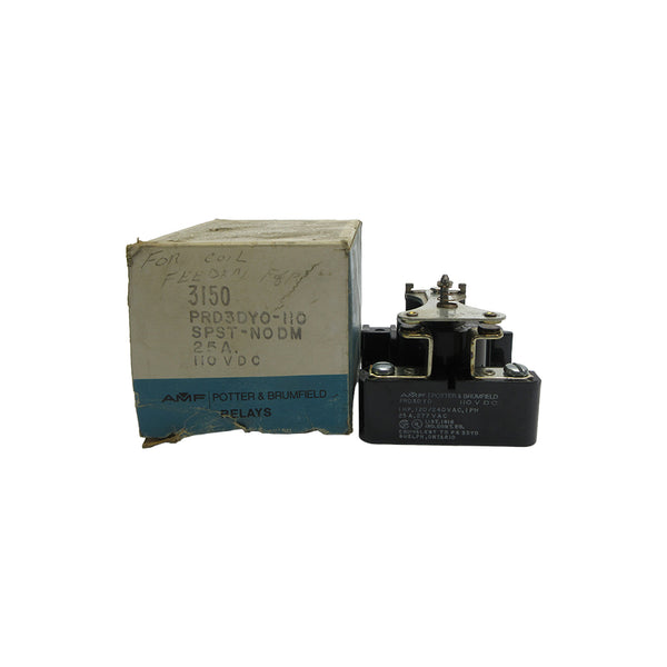 POTTER & BRUMFIELD PRD3DYO-110 110VDC 25A NSMP