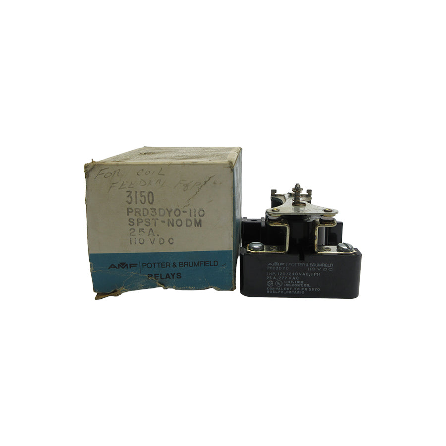 POTTER & BRUMFIELD PRD3DYO-110 110VDC 25A NSMP