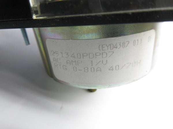 YOKOGAWA 251340PDPD7 0-80ACA NSMP