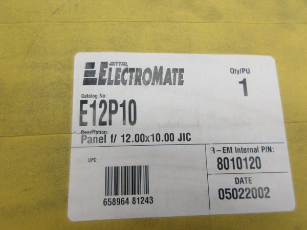 ELECTROMATE E12P10 NSFS
