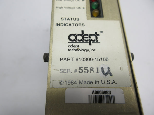 ADEPT TECHNOLOGY 10300-15100 UNMP