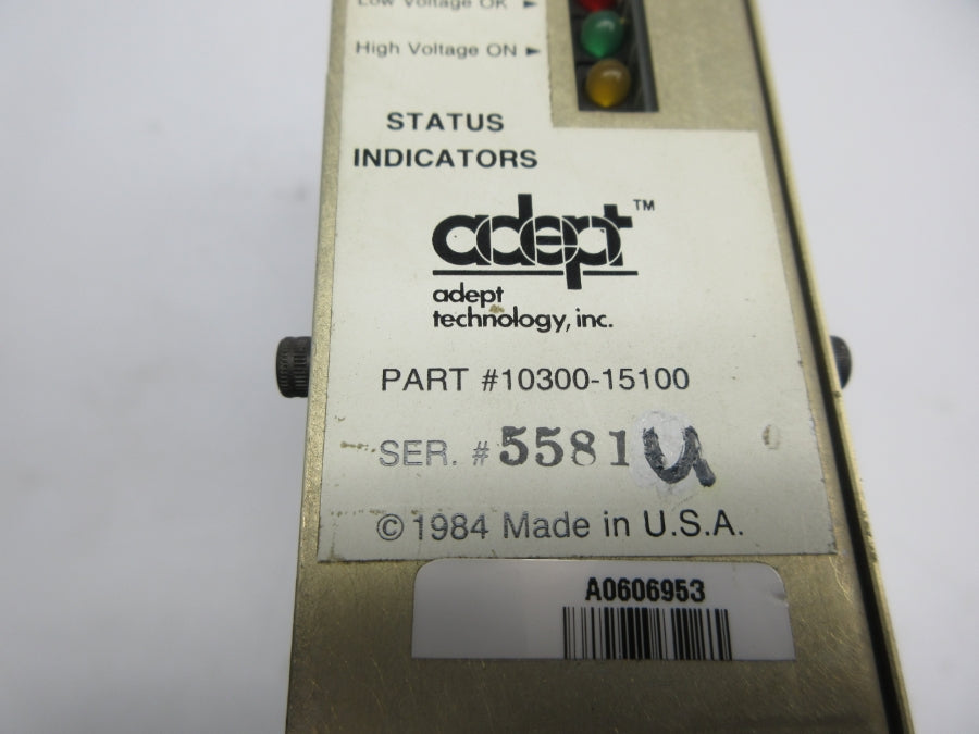 ADEPT TECHNOLOGY 10300-15100 UNMP
