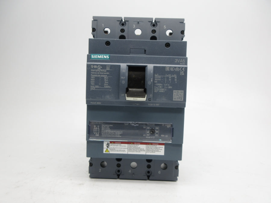SIEMENS 3VA5340-5EC31-0AA0 600V 400A NSMP