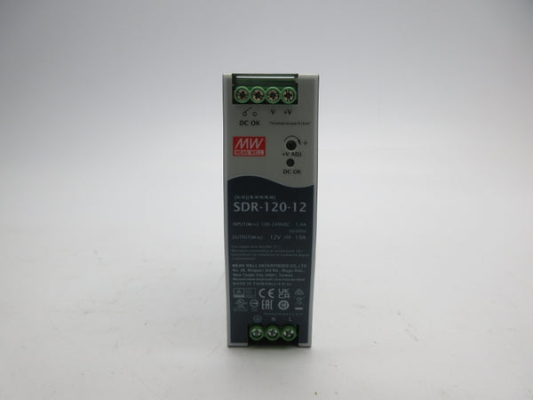MEAN WELL SDR-120-12 100-240VAC 1.4A NSMP
