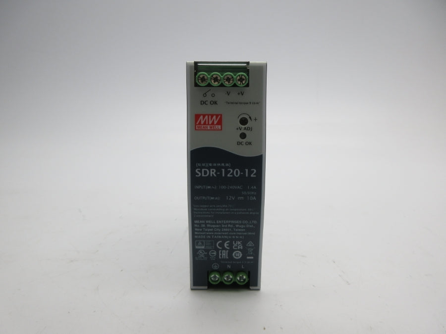 MEAN WELL SDR-120-12 100-240VAC 1.4A NSMP